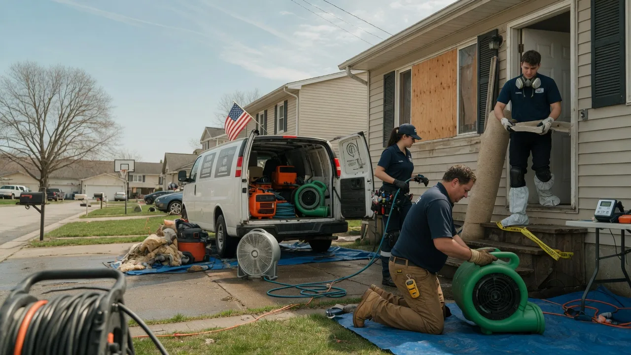 Water Damage Restoration in Starks, LA near me